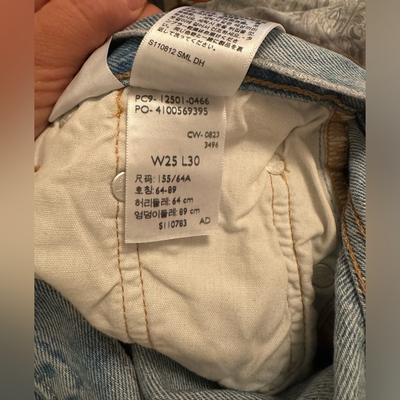 Levi’s 501 Original Fit Studded Women’s Jeans - Picture 5 of 10